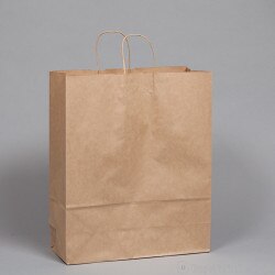 Natural Kraft Paper Shopping Bags w